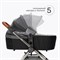 Детская коляска 2 в 1 Tomix Walker LUX GREY+DARK GREY 1238274250 - фото 20477