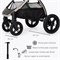 Детская коляска 2 в 1 Tomix Walker LUX GREY+DARK GREY 1238274250 - фото 20484