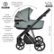 Детская коляска Roan Sol Luxury 2 в 1 RSL/4046 Grey Pine/Nikiel 919794198 - фото 20744