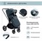 Детская коляска Sweet Baby Elegante 2 в 1 Chrome Blue 593087792 - фото 20974