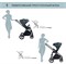 Детская коляска Sweet Baby Elegante 2 в 1 Chrome Blue 593087792 - фото 21036