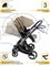 Детская коляска AmaroBaby Tutum 2 в 1 бежевый 878976480 - фото 21260