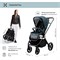 Детская коляска Sweet Baby Elegante 2 в 1 GL Blue 1574592254 - фото 21805