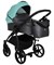Детская коляска Tutis Novo Reflective 2 в 1 1142236 Кожа Antracite Metalic/Mint 1557059054 - фото 22278