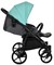 Детская коляска Tutis Novo Reflective 2 в 1 1142236 Кожа Antracite Metalic/Mint 1557059054 - фото 22286