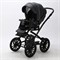Детская коляска Adamex Chantal Retro Deluxe 2 в 1 C114 (ЧЕРНАЯ 100% КОЖА) 1924381114 - фото 22629