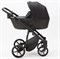 Детская коляска Adamex Mobi 2 в 1 M-PS37 Черный Кожа 2031766217 - фото 22868
