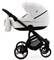 Детская коляска Adamex Lanti Deluxe 2 в 1 LN-SA1 (БЕЛАЯ КОЖА) 2140310935 - фото 23034
