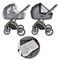 Детская коляска Roan Bass Next Кожа 2 в 1 RN081/1 White 1725698713 - фото 23053