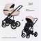 Детская коляска Riko Basic Ozon Pastel 2 в 1 01 светло-розовый 689955868 - фото 23299