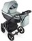 Детская коляска Bexa Ideal Eco 2 в 1 IE04 черный+шалфей кожа 713895458 - фото 23373