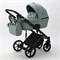 Детская коляска Adamex Lumi Air Deluxe 2 в 1 L-SA20 (СЕРО-ЗЕЛЕНАЯ КОЖА) 1580352924 - фото 23412