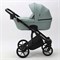 Детская коляска Adamex Lumi Air Deluxe 2 в 1 L-SA20 (СЕРО-ЗЕЛЕНАЯ КОЖА) 1580352924 - фото 23414