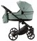 Детская коляска Adamex Locco Light Deluxe 2 в 1 LL-SA20 (СЕРО-ЗЕЛЕН. КОЖА) 409671775 - фото 23486