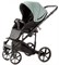 Детская коляска Adamex Locco Light Deluxe 2 в 1 LL-SA20 (СЕРО-ЗЕЛЕН. КОЖА) 409671775 - фото 23489
