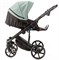 Детская коляска Adamex Locco Light Deluxe 2 в 1 LL-SA20 (СЕРО-ЗЕЛЕН. КОЖА) 409671775 - фото 23490