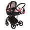Детская коляска Pituso Confort Plus 2 в 1 27 Цветы+Кожа Тем.Графит 1228090635 - фото 23700
