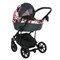 Детская коляска Pituso Confort Plus 2 в 1 27 Цветы+Кожа Тем.Графит 1228090635 - фото 23702