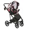 Детская коляска Pituso Confort Plus 2 в 1 27 Цветы+Кожа Тем.Графит 1228090635 - фото 23705