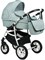 Детская коляска Alis Berta 2 в 1 Be 08 шалфей 1264316674 - фото 23725