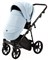 Детская коляска Adamex Belissa Deluxe 2 в 1 B-SA17 (ГОЛУБАЯ КОЖА) 81190931 - фото 24059