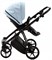 Детская коляска Adamex Belissa Deluxe 2 в 1 B-SA17 (ГОЛУБАЯ КОЖА) 81190931 - фото 24062