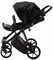 Детская коляска Adamex Belissa Deluxe 2 в 1 B-SA02 (ЧЁРН.КОЖА) 1641907284 - фото 24113