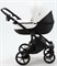 Детская коляска Adamex Bibione Deluxe 2 в 1 BI-SD01 (БЕЛ+ЧЕРН.КОЖА) 974410592 - фото 24305