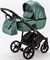 Детская коляска Adamex Bibione Deluxe 2 в 1 BI-SM01 (ЗЕЛЕН.ПЕРЛ.ПЕРФ.КОЖА) 1600633730 - фото 24311
