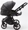 Детская коляска Adamex Bibione Deluxe 2 в 1 BI-SA02 (ЧЕРН+ЧЕРН.ПЕРФ.КОЖА) 603525020 - фото 24372