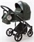 Детская коляска Adamex Marco 2 в 1 GA06 (Т. ЗЕЛ.ТК.+ Т. ЗЕЛ. КОЖ. ОТДЕЛКА) 898505195 - фото 24374