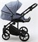 Детская коляска Adamex Zico 2 в 1 Z-TK02 ГОЛУБ.ДЖ.ТК 1977905160 - фото 24438