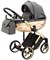 Детская коляска Adamex Chantal Star Collection 2 в 1 STAR001 ГРАФИТ+ЗОЛОТО БЛЕСТКИ+ЗОЛОТО РАМА 551831086 - фото 24679
