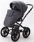 Детская коляска Adamex Chantal Retro 2 в 1 C201 (графит) 2004745353 - фото 24687