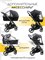 Детская коляска AmaroBaby Tutum 2 в 1 серый 1580739501 - фото 25324