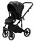 Детская коляска Adamex Lumi Air Deluxe 2 в 1 L-SA02 (Черный. Кожа) 962661131 - фото 25386