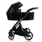 Коляска Ibebe I-Stop Leather 2 в 1 IS 26 Crocodile Black/Black 1314582071 - фото 25412