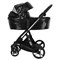 Коляска Ibebe I-Stop Leather 2 в 1 IS 26 Crocodile Black/Black 1314582071 - фото 25413