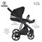 Детская коляска Roan Sol 2 в 1 RSL/1016 True Black 166875497 - фото 25469
