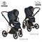 Детская коляска Roan Sol Luxury 2 в 1 RSL/4047 Mystic Blue/Rose Gold 1632051456 - фото 25642