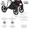 Детская коляска Roan Sol Luxury 2 в 1 RSL/4048 Viva Magenta/Nikiel 2049184820 - фото 25741