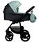 Детская коляска Indigo Impulse Eco 2 в 1 Ie07 серая кожа/шалфей 2091557772 - фото 25817