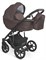 Детская коляска Bexa Ideal 2 в 1 ID 21 т.коричневый+т.коричневая кожа 1316323469 - фото 26234