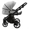 Детская коляска Adamex Bibione Deluxe 2 в 1 BI-SA03 (СВ.СЕРАЯ КОЖА) 1175365098 - фото 26240