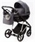 Детская коляска Adamex Quantum Special Edition 2 в 1 Q-TK681 (СЕРЫЙ+ХРОМ РАМА) 1561137059 - фото 26358