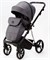 Детская коляска Adamex Quantum Special Edition 2 в 1 Q-TK681 (СЕРЫЙ+ХРОМ РАМА) 1561137059 - фото 26359