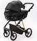 Детская коляска Adamex Quantum Special Edition 2 в 1 Q-TK752 (Т.ЗЕЛЕНЫЙ+ЗОЛОТО РАМА) 231902534 - фото 26367
