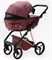 Детская коляска Adamex Quantum Superstar Deluxe 2 в 1 Q-STAR141-K (БОРДОВ.КОЖА+БОРДОВ.ДНО+РОЗОВ.ЗОЛОТО.РАМА) 1765088676 - фото 26476