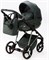 Детская коляска Adamex Quantum Superstar Deluxe 2 в 1 Q-STAR140-K (Т.ЗЕЛЕН.КОЖА+Т.ЗЕЛЕН.ДНО+ХРОМ.РАМА) 1081960921 - фото 26491