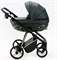 Детская коляска Adamex Quantum Superstar Deluxe 2 в 1 Q-STAR140-K (Т.ЗЕЛЕН.КОЖА+Т.ЗЕЛЕН.ДНО+ХРОМ.РАМА) 1081960921 - фото 26493